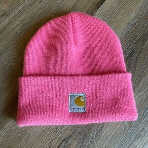 Pink Carhartt Beanie